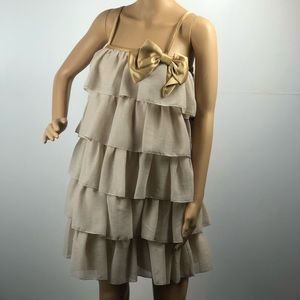 Erin fetherston junior dress size-3/Oxford gold